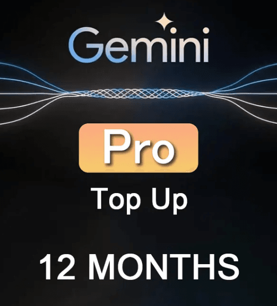 Google AI Gemini Pro 12 Months